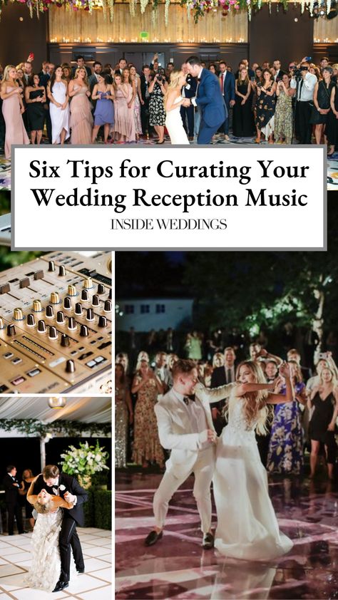 After choosing the band or DJ for your wedding, the next step is guiding them on your musical preferences. Get tips from top wedding planner Beth Helmstetter on curating your wedding music! Beth Helmstetter, Broadway Dancers, Reception Music, Wedding Reception Music, Music Wedding, Inside Weddings, Wedding Playlist, Wedding Inside, First Dance Songs