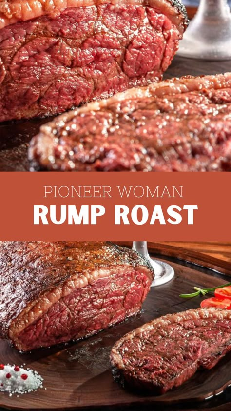 Pioneer Woman Rump Roast Cooking A Rump Roast, Roast Beef Seasoning, Crockpot Rump Roast, Mrs Dash Seasoning, Beef Rump Roast, English Roast, Rump Roast, Beef Rump, Grilled Roast