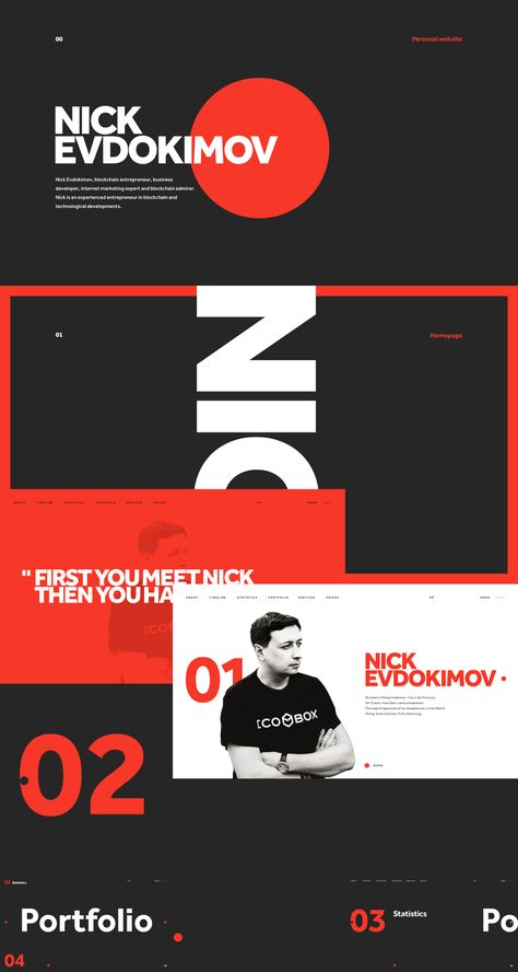 Nick Evdokimov on Behance Desain Editorial, Webdesign Inspiration, Web Ui Design, Webpage Design, Website Design Layout, Web Inspiration, Web Layout Design, Website Layout, Web Layout