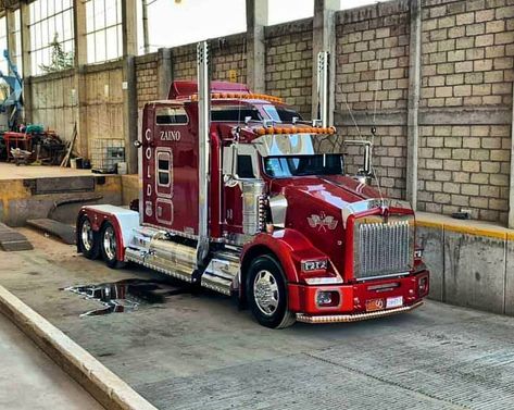 Trucks Cold & Time Pepe's🚛🇲🇽☝️ on Instagram: “Sigan la cuenta oficial en Facebook: Elephant Cold&Time PEPES…” Kenworth T800, Cold Time, Kenworth Trucks, Large Cars, Big Trucks, Semi Trucks, Buses, Trailer, Elephant