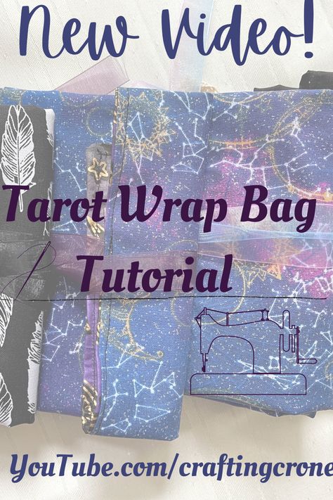 Tarot Card Pouch Diy, Tarot Deck Bag Diy, Tarot Card Wrap Diy, Tarot Card Pouch Pattern, Tarot Bags And Pouches Sewing Patterns, Diy Tarot Card Bag, Tarot Card Mat Diy, Tarot Pouch Pattern, Tarot Card Bag Sewing Pattern