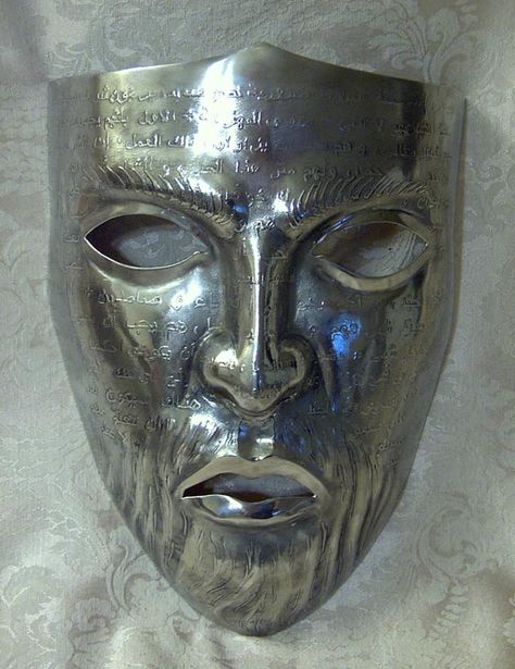 kingdom of heaven mask | ... mask from kingdom of heaven but but with a few personalized touches Metal Casting Jewelry, Metal Mask, Helmet Paint, Magick Book, World Of Darkness, Cool Masks, Goth Art, Medieval Armor, Masks Art