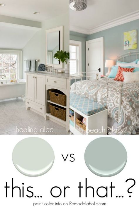 Paint Color Spotlight 2 neutrals to use in high or low light situations for beautiful results Benjamin Moore Beach Glass, Color Spotlight, Healing Aloe, Interior Paint Colors Schemes, Favorite Paint Colors, Favorite Paint, Bedroom Paint Colors, Interior Paint Colors, Bedroom Paint