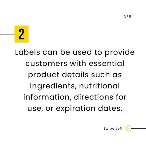 3 Benefits of using custom product label. Product labels can be a great asset for your business, as they can help you to communicate important information about your product to customers. Labels can be used to provide customers with essential product details such as ingredients, nutritional information, directions for use, or expiration dates. Additionally, labels can be used as a marketing tool to help promote your product, by including logos, slogans, or other creative designs. Labels ... Nutritional Information, Product Labels, Product Label, Creative Designs, Custom Labels, Marketing Tools, Creative Design, Dates, Benefits