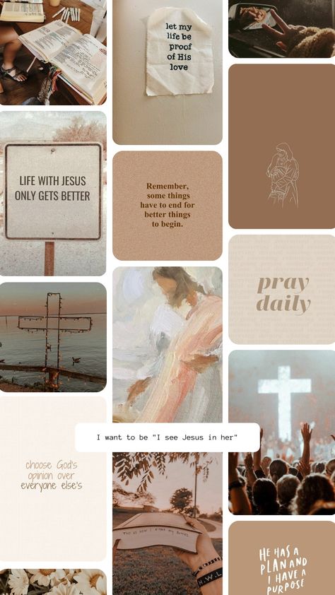 Christian Wallpaper Women, Blessed Girl Aesthetic, Christian Collage Wall, Relationship Aesthetic Wallpaper, Aesthetic Biblical Wallpaper, Christian Wall Collage, Teen Wallpapers Aesthetic, Christian Girl Wallpaper Aesthetic, Christan Astetic Wallpapers