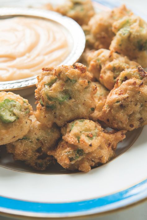 Okra Patties Recipe, Okra Patties, Okra Fritters, Flower Magazine, Okra Recipes, Mayonnaise Recipe, Fritters Recipe, Southern Recipes Soul Food, Salad Dressing Recipes Homemade