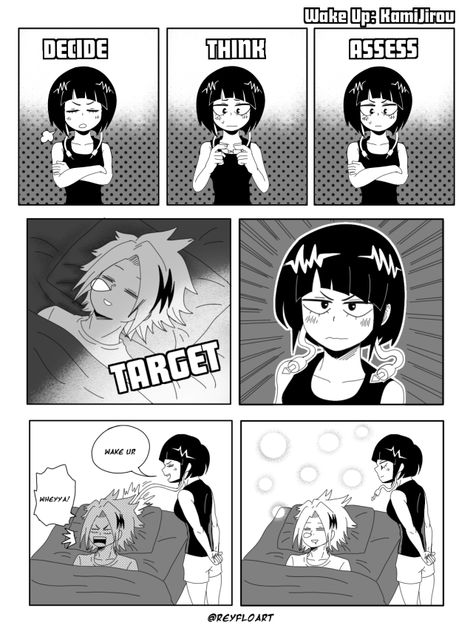 Kamijirou Comics, Jirou X Kaminari, Kaminari Jirou, Hiro Big Hero 6, My Hero Academia Shouto, Short Comics, My Hero Academia Memes, Boku No Hero Academia Funny, My Hero Academia Episodes