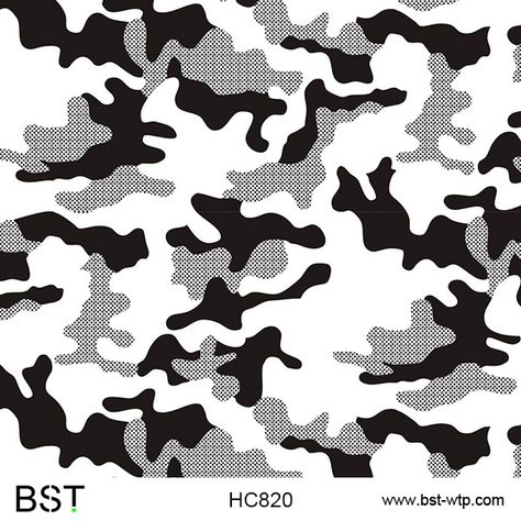 Hydro Dipping Film, Camo Stencil, Dazzle Camouflage, Black And White Camo, Hydro Dipping, Chalkboard Drawings, Paint Stencils, Army Print, Camo Patterns