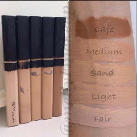 Reposting these swatches I did of my Maybelline Fit Me concealers since I just talked about how good they were the other day. I have some other concealer swatches I want to repost as well since I think they will be helpful for those who asked about colors 😃 #makeup #makeuplover #makeupaddict #makeupjunkie #beauty #beautylover #beautyaddict #beautyblogger #beautyreview #cosmetics #maybelline #fitme #concealer #makeupswatches Maybelline Fit Me Concealer Swatches, Fit Me Concealer Swatches, Fit Me Concealer Shades, Fit Me Concealer, Maybelline Concealer, Maybelline Fit Me Concealer, Maybelline Fit Me Foundation, Makeup Blender Sponge, Organizer Ideas