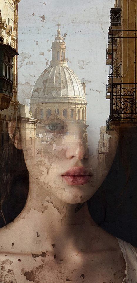 Double Exposition, Istoria Artei, Double Exposure Photography, Creative Landscape, Multiple Exposure, Exposure Photography, Montage Photo, Art Disney, Spanish Artists