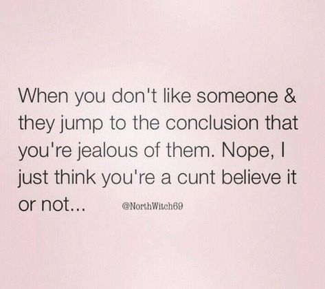 7 Signs Someone Is Jealous Of You Everyone has experienced jealousy at some point in their life. There is nothing to be embarrassed about, it is a natural emotion that is tough to ignore, especially... This Is Your Life, Jealous Of You, I Dont Like You, Like Someone, Liking Someone, Know Who You Are, True Words, Bones Funny, True Quotes