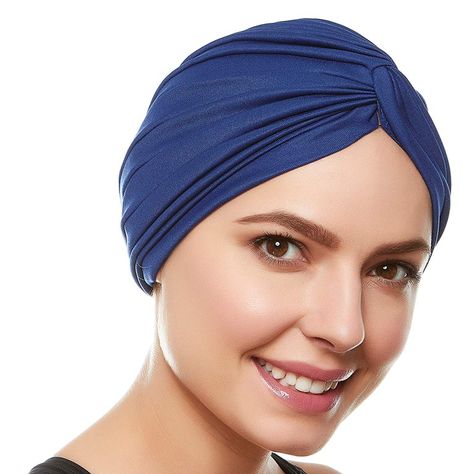 Beemo Womens Swim Cap Bathing Turban-Polyester Twisted Pleated Turban Head Cover - Walmart.com Swim Turban, Swimming Gear, Swimming Equipment, Loose Hair, Swim Cap, Swim Training, Baby Swimwear, Elegant Hats, Workout Bags