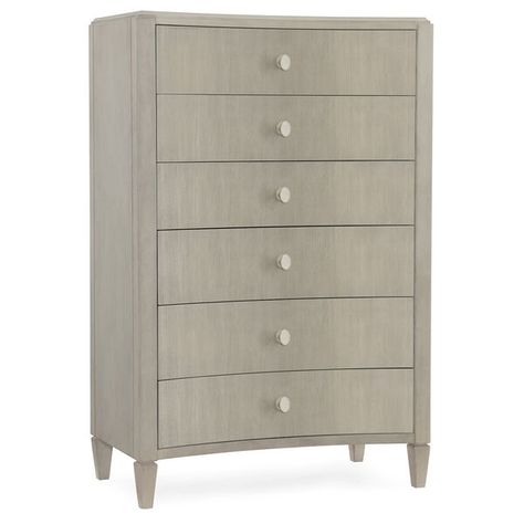 Hooker Furniture Elixir Six-Drawer Drawer Chest 5990-90010-LTWD | Bellacor Beige Buffet, Hooker Furniture Bedroom, Upholstered Bedroom Set, Lingerie Chest, Faux Shagreen, Walnut Dresser, Dresser Furniture, Six Drawer Dresser, Wooden Dresser