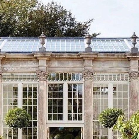 By Christina Christou on Instagram: "Timeless, beautiful orangerie at Ven House built by English architect; Decimus Burton c.1836. Forever inspired by the beauty of the English countryside… #venhouse #somerset #orangerie #englishcountryside #georgianarchitecture #decimusburton #beautyiseverywhere . Photographed by @lukewhitephotography" The Orangery, Zen House, England Homes, Georgian Architecture, Timeless Interiors, Summer Porch, Garden Gazebo, Georgian Homes, English Country House