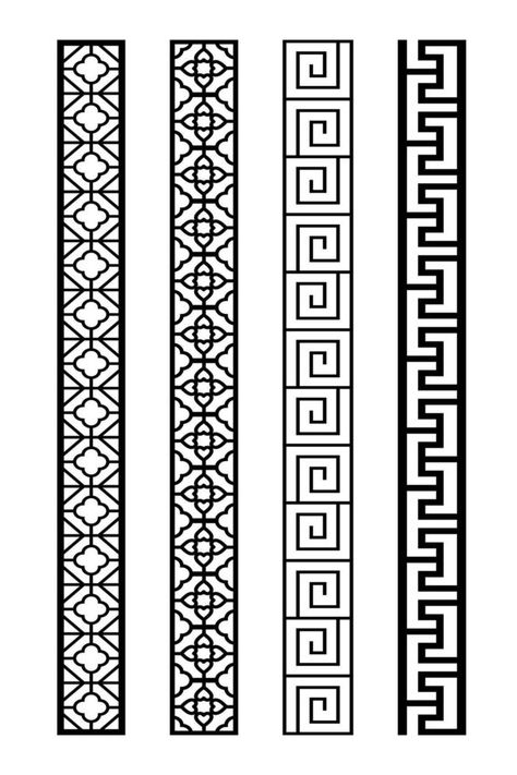 Jaali Design, Armband Tattoos, Band Tattoo Designs, Greek Pattern, Geometric Pattern Art, Photo Frame Design, Textile Prints Design, Islamic Art Pattern, Band Tattoo