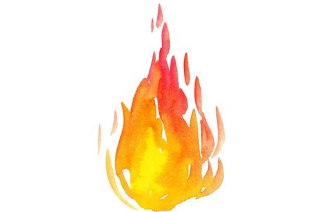 Breathing Activities, Flame Illustration, Art Alevel, Flame Art, Fire Tattoo, Watercolor Tips, Breathing Exercises, Easy Watercolor, Watercolor Inspiration