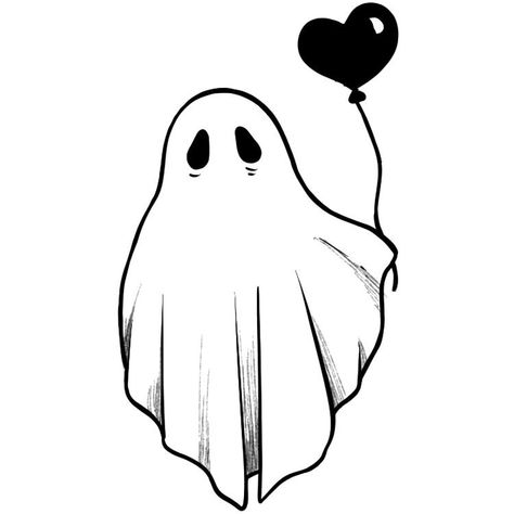 Mini Ghost, Bahasa China, Ghost Drawing, Tattoo Board, Ghost Tattoo, Leg Tattoo, Easy Doodle Art, Halloween Drawings, Graffiti Drawing