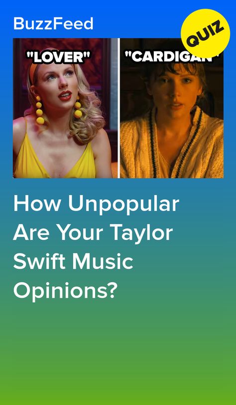 Taylor Swift Opinions, What Taylor Swift Era Are You, Buzzfeed Taylor Swift, Whos Taylor Swift Anyway Ew, Swiftie Test, Taylor Swift Username Ideas, Pumpkin Carving Ideas Taylor Swift, Buzzfeed Taylor Swift Quiz, Taylor Swift Funny Videos