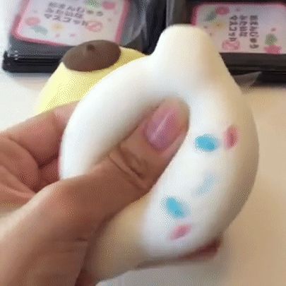 Cinnamoroll Squishy, Gifs Cute, Sensory Images, Netflix Premium, Random Gif, Sensory Boards, Slime And Squishy, Netflix Account, Moving Image