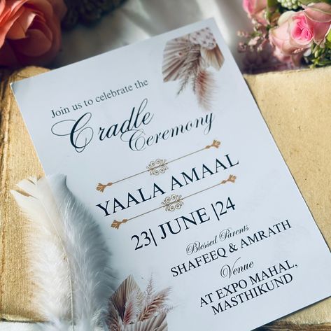 Cradle Ceremony Customized Invitation Card Circumcision Ceremony Invitation Card, Cradle Ceremony Invitation Card, Cradle Ceremony Invitation, Ceremony Invitation Card, Cradle Ceremony, Ceremony Invitation, Smoothie Recipes Healthy Breakfast, Bible Quotes Images, Gifting Ideas