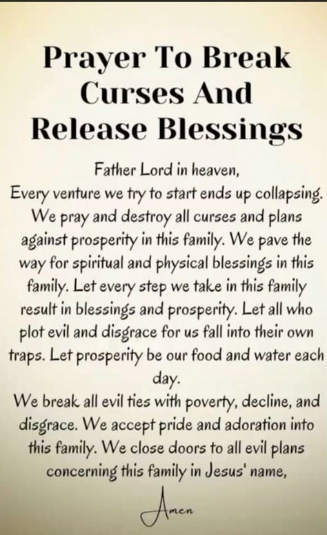 Prayer For Generational Curses, Generation Curses, Break Curse, Prayer To Break Curses, Prayers Morning, Vertrouw Op God, Financial Prayers, Inspiring Bible Verses, Prayer For My Family