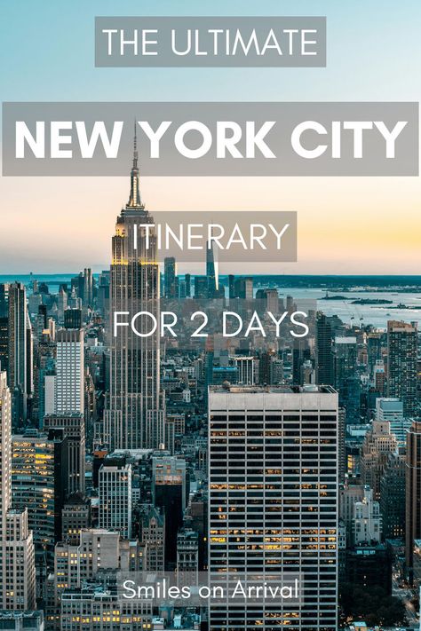 Planning a quick trip to the Big Apple? This NYC in 2 days itinerary is your ultimate guide to exploring the city’s top attractions in a short time. From iconic landmarks like Times Square and Central Park to hidden gems and must-try eats, we’ve got you covered with tips to make your visit smooth, fun, and unforgettable. Save this pin to plan your trip! Day Plan, Iconic Landmarks, Big Apple, Packing Tips, Plan Your Trip, Central Park, Family Travel, Statue Of Liberty, Travel Blog