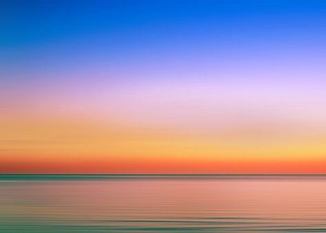 Beach Color Palettes, Sunset Artwork, Beach Pink, Dawn And Dusk, Beach Color, Conceptual Photography, Ocean Sunset, Sunset Wallpaper, Calm Water