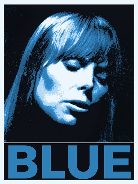 Joni Joni Mitchell Blue, Joni Mitchell, 60s Music, Laurel Canyon, Music Pics, 70s Music, Rock Of Ages, Blue Poster, Concert Poster