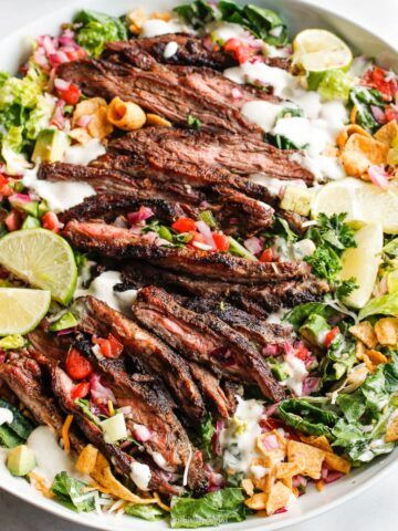 Mexican Archives - Whisk It Real Gud Steak Taco Salad, Steak Taco, Skirt Steak Tacos, Taco Salads, Taco Salad Recipes, Steak Tacos, Steak Salad, Taco Salad, Minced Meat