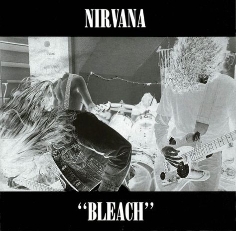 Nirvana - Bleach Nirvana Album Cover, Chad Channing, Nirvana Album, Nirvana Poster, Grunge Band, Vinyl Music, Music Album Cover, Album Cover Art, Cd Album