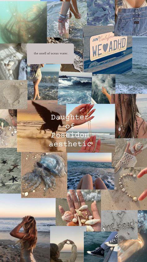 Poseidon has a daughter?? #percyjacksonandtheolympians #daughterofposeidon #cabin3aesthetic Cabin 3 Poseidon, Child Of Poseidon, Poseidon Aesthetic, Hoo Aesthetic, Annabeth And Percy, Outer Banks Shirt, Pjo Aesthetic, Percy Jackson Cabins, Daughter Of The Sea