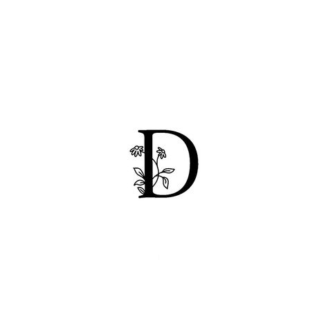 Lowercase D Tattoo, Small D Tattoo, Letter D Tattoos, D Letter Tattoo, D Tattoos, Letter D Tattoo, Engagement Tattoos, D Letter Design, Halo Tattoo