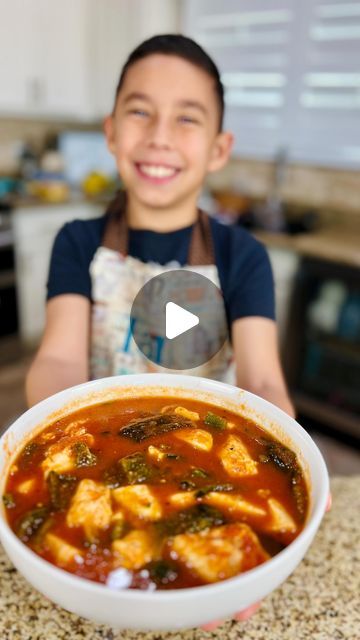 213K views · 19K likes | Aileen & Ian’s Kitchen on Instagram: "Ian made the perfect soup for this cold weather 🥶 Mexican Chile Relleno Soup is perfect to satisfy your cravings!   8 chiles poblanos   Sauce :  5 Roma tomatoes  1 can tomato sauce  2 cups water  1/4 onion  4 garlic gloves 1 tsp oregano  1 tsp salt  1 tbsp chicken  bouillon  1 tbsp tomato bouillon   4 egg white  1 tbsp oil   3 cups water  1 1/2 bounds of panela cheese   We use a Mexican cheese called Panela !   #mexicanfood #food #foodie #foodporn #foodblogger #viral #comida #foodstagram #yum #yumyum #recipe #recipeoftheday #cooking #cookingtime #foodies #hungry #delicious #delicia #delicioso #foodlover #cookingathome #foods" Panela Cheese Recipes, Chile Relleno Soup Recipe, Chile Relleno Sauce, Chile Relleno Soup, Panela Cheese, Tomato Bouillon, Mexican Chile, Can Tomato Sauce, Chicken Bouillon