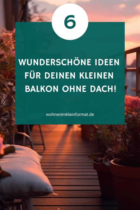 Erfahre 6 Ideen, um deinen kleinen, schmalen Balkon ohne Dach optimal zu gestalten. Erfahre, wie du Regenschutz, Sonnenschutz und katzensichere Deko integrieren kannst und lasse dich von unseren Inspirationen für jede Jahreszeit, auch den Winter, begeistern! Balkon Winter, Winter Balkon