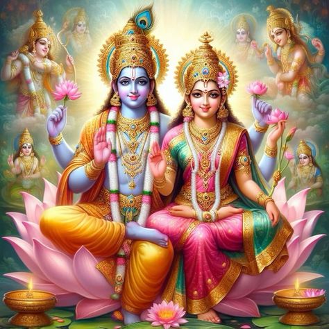 Laxminarayan Images Hd, Lakshmi Narayan Images Hd, Maha Lakshmi Devi, Rama Ekadashi, Vishnu Incarnation, Mata Laxmi, Photo Name Art, Ma Laxmi, Vishnu Lakshmi