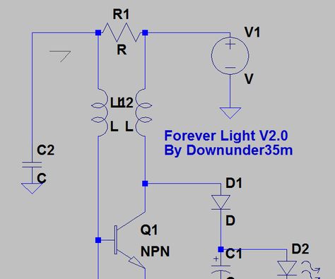 The Forever Light - a Better Joule Thief to Recycle Your Old Batteries Joule Thief, Electronics Diy, Electronic Projects, Pi Projects, Electronic Circuit, Science Toys, Electronics Projects Diy, Popular Mechanics, Wind Energy