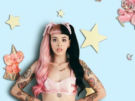 Melanie Martinez Coloring Book, Pacify Her, Melanie Martinez Songs, Celebrity Look Alike, Old Singers, Tokio Hotel, Celebrity Art, Arctic Monkeys, Twenty One Pilots