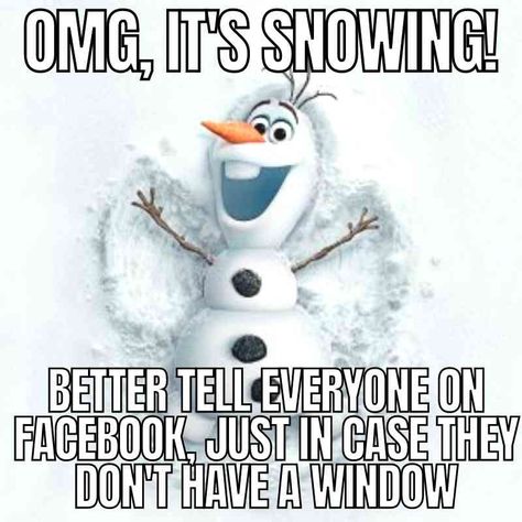 olaf its snowing meme Cold Memes Funny Winter, Funny Snow Day Memes, Snow Memes Funny, Cold Weather Memes Humor, Snoopy Working, Teacher Snow Day, Snow Day Meme, Cold Meme, Cold Humor