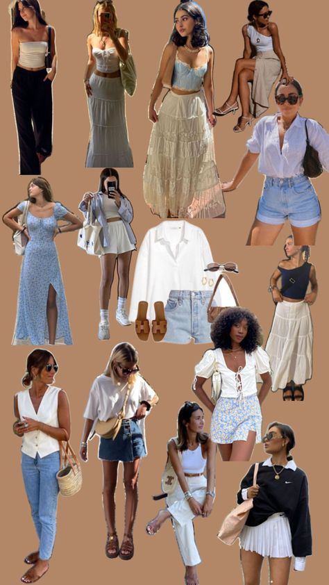 Greece Summer Outfits, Philippines Outfit, Reunion Outfit, Modest Spring Outfits, Cute Edgy Outfits, Everyday Outfits Summer, Philippines Fashion, European Fashion Summer, Venus Fashion