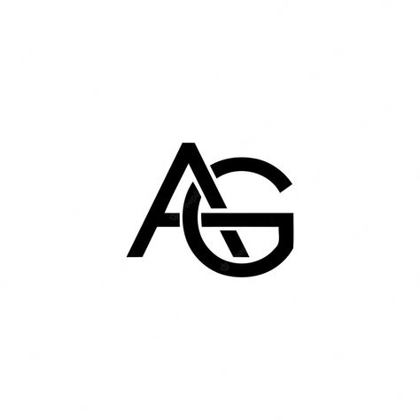 Ag Logo Design Letter, Ag Logo Design, Ag Monogram Logo Design, Ag Monogram Logo, Ag Monogram, Ag Logo, Ad Monogram Logo, Aa Monogram, Aa Initials Logo