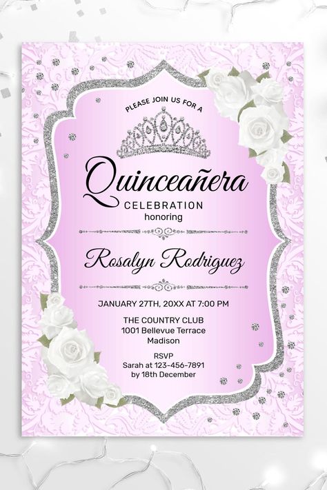 Pink quinceanera theme