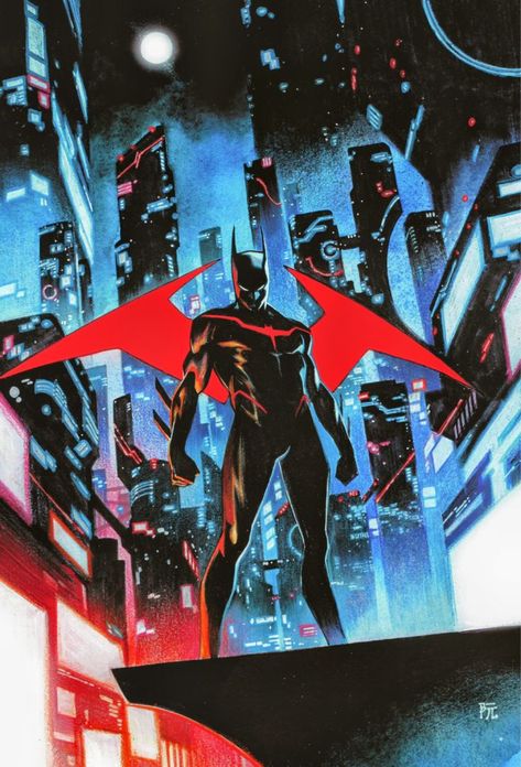 Batman Beyond Terry, Art Dc Comics, Neo Gothic, Univers Dc, Batman Artwork, Arte Dc Comics, Batman Comic Art, Batman Beyond, Dc Comics Artwork