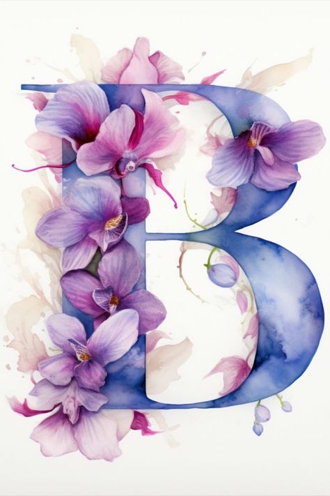 Download Beautiful watercolor clipart for your project. Find more graphic illustration, Get 10 Product Free Download! #watercolor #clipart #graphicdesign Fancy Lettering Fonts, Alphabet Letters Images, Whimsical Art Journal, Watercolor Christmas Tree, Hand Lettering Inspiration, Flower Alphabet, Graphic Illustrations, Christmas Fonts, Alphabet Art