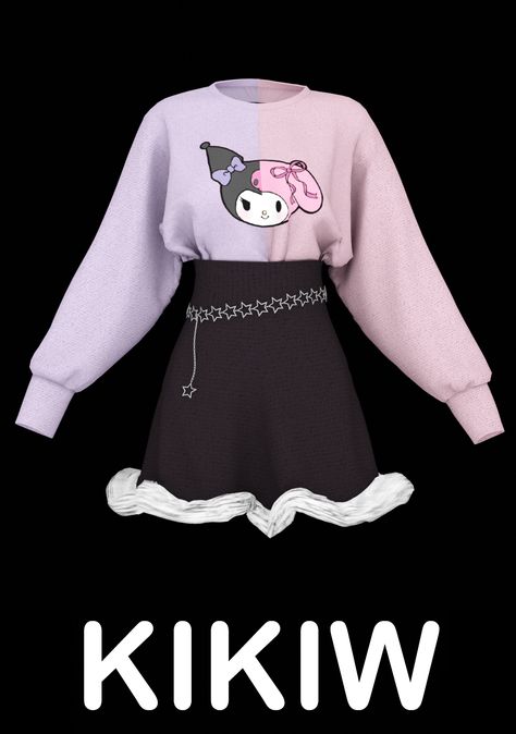 Sims 4 Cc Pastel Goth Clothing, Sims 4 Cc Cinnamoroll Clothes, Sims 4 Cc Clothes Kuromi, The Sims 4 Cc Harajuku, Sims4 Cc Casual Clothes, Sims 4 Cc Japanese Street Fashion, Sims 4 Sanrio Clothes, Sims 4 Cc Patreon Clothes Emo, Sanrio Gaming Chair