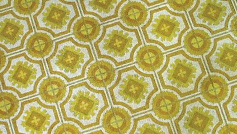 I'm pretty sure this was our pattern of linoleum on the kitchen floor. 60s Interior, 70s Home, Linoleum Flooring, Retro Interior, Vintage Floor, Design Remodel, Floor Patterns, Linoleum, Home Decor Trends