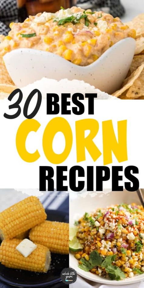 Corn Recipe Ideas, Garlic Parmesan Corn Recipe, Cold Corn Recipes, Mediterranean Corn Recipes, Corn Bell Pepper Side Dish, Corn And Jalapeno Side Dish, Recipes Using Fresh Corn, Recipes With Fresh Corn, Corn Recipes Side Dishes Easy