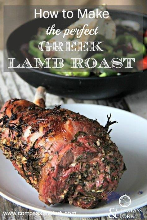 Greek Lamb Recipes, Lamb Roast Recipe, Greek Lamb, Lamb Dinner, Marinated Lamb, Lamb Recipe, Lamb Dishes, Grilled Lamb, Meat Dinners