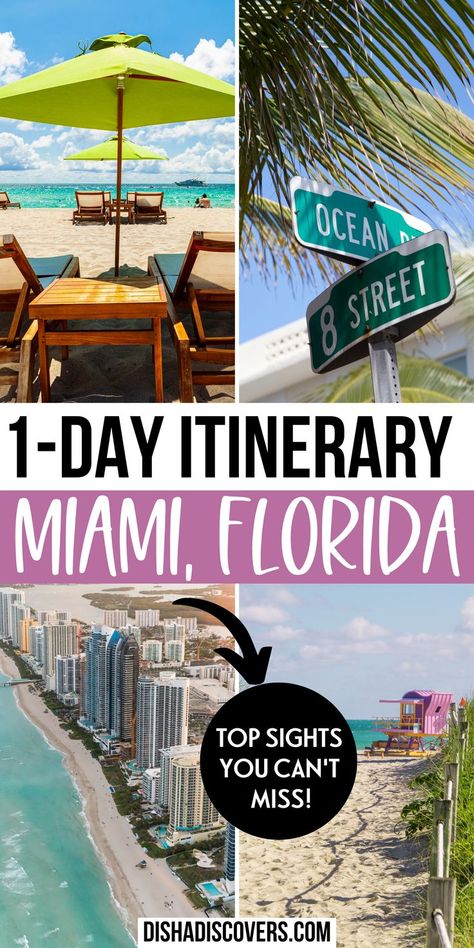 How to Spend One Day in Miami | one day in Miami | one day in miami Florida | one day in miami with kids | one day in miami beach | Miami things to do in one day | Miami one day trip | Miami one day | one day itinerary Miami | miami beach one day | a day in Miami | Miami day trip | Miami one day trip | Miami 1 day | 1 day in Miami Florida | Miami itinerary | things to do in Miami | best things to do in Miami | fun things to do in Miami | top things to do in Miami | Miami travel | #miamiflorida One Day In Miami, Must Do In Miami, Miami With Kids, Miami Itinerary, Key West Florida Vacation, Weekend In Miami, Miami Travel Guide, Things To Do In Miami, 1 Day Trip