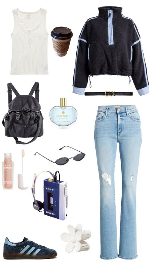 A comfortabel and sporty outfit for a busy schoolday Sporty Outfit, Sporty Outfits