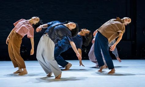 Korea National Contemporary Dance Company review – rhythmic repetition and gleeful jumping | Dance | The Guardian Dance Jumps, Acting Quotes, Human Pictures, Dance Stage, Dance Company, Family Affair, Contemporary Dance, 2024 Vision, Tv Entertainment